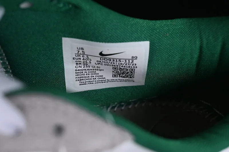 All categories Air Jordan Jordan series basketball shoes Air Jordan 1 Low Air Jordan 1 Low Golf AJ1 Joe 1 new golf version gray white green color DD9315-112